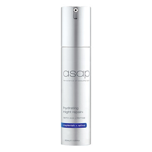 Products: ASAP Hydrating Night Repair Cream 50ml RRP $115.00