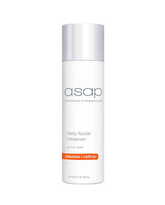 Products: ASAP Daily Facial Cleanser with AHA 200ml RRP - Ponsonby Cosmetic Medical Clinic