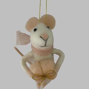 Felted Mouse Ballerina
