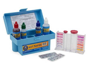 Pool Accessories: Aussie Gold 4-in-1 Pool & Spa Water Test Kit