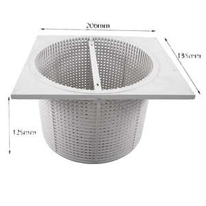 Skimmer Baskets: Hayward SP1089 (with Collar) Skimmer Basket