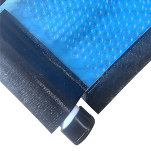 Deluxe - Pool Covers and Rollers by Daisy New Zealand: Daisy 525 UltraDome+ Deluxe Blue Solar Pool Cover