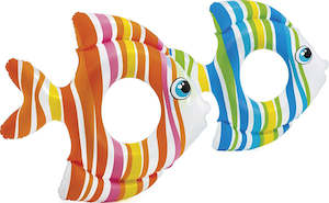 POOL TOY TROPICAL FISH RINGS