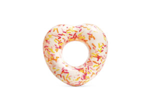 Pool Toys: POOL TOY SPRINKLE DONUT HEART