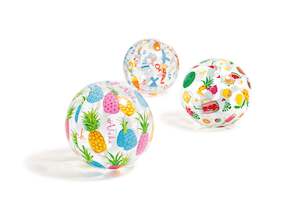 POOL TOY LIVELY PRINT BALL (AGE 3+)