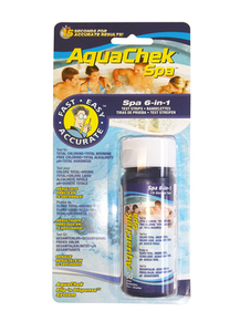 Spa Pools: AquaChek Spa 6-in-1 Test Strips (50)