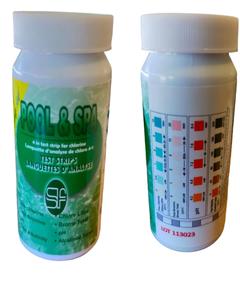 Products: Pool and Spa Test strips 4 in 1