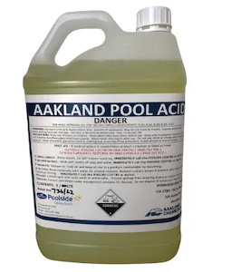 Products: Pool Acid 5 Litre - Poolside Christchurch
