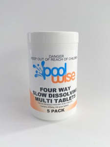 Slow Dissolving Tri-Chlor Tablets