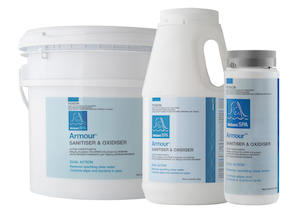 Products: Spa Sanitiser and Oxidiser - Spa Armour - Pool Water Specialists
