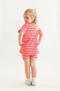 Pink Stripes Classic Tee