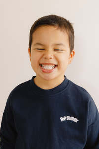 Tops: PF Navy Classic Crew