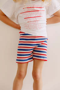 Traveller Stripe Bike Shorts