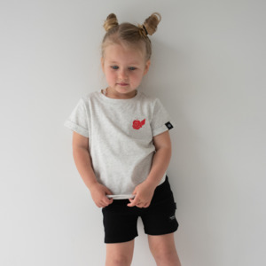 DAILY BIKE SHORTS - BLACK  - One Left (size 1-2y)