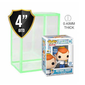 4" Pop Vinyl Protector (3.75") - 0.40mm (GITD)