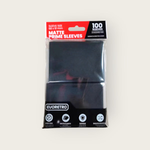 Tcg Protectors: Matte Black Card Sleeves -100 Pack