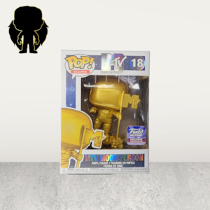 Tv Pop: MTV Moon Person (Gold Metallic) 18