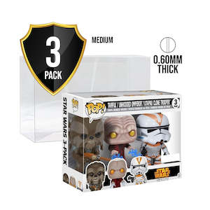 3-Pack Pop Vinyl Protector (Medium)