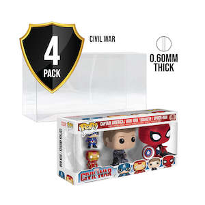 4-Pack Civil War Pop Vinyl Protector