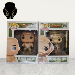 Jumanji - Dr Smolder Bravestone 494 & Professor Shelly Oberon 495