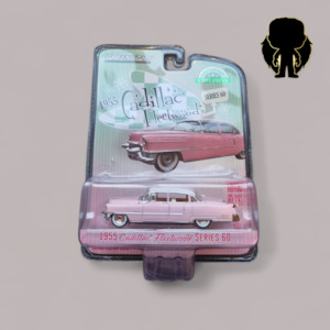 Hot Wheels Die Cast: Greenlight - 1955 cadillac fleetwood series 60 Exclusive