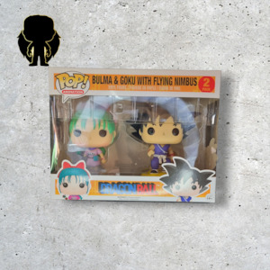 Animation Pop: DragonBall - Bulma & Goku with Flying Nimbus 2 Pack