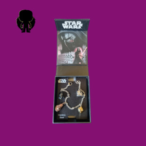 Interesting Items: Star Wars - Star Wars 3D Characters Face Charm Tween Bracelet