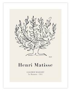 Henri Matisse Art Prints: Matisse Le Platane Galerie Maeght