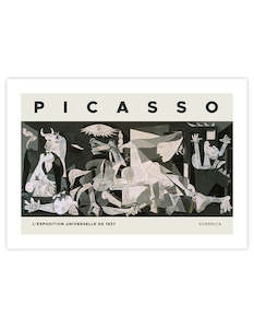 Exhibition Posters Art Prints: Picasso Guernica 1937