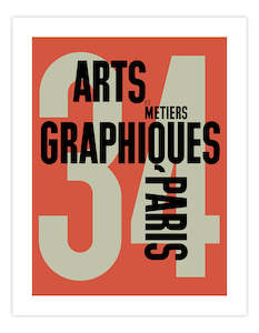 Christmas Gift Guide Wall Art Prints For Men: Arts Et Metiers Graphiques