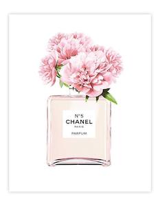 Chanel Art Prints: Chanel No.5 Bloom