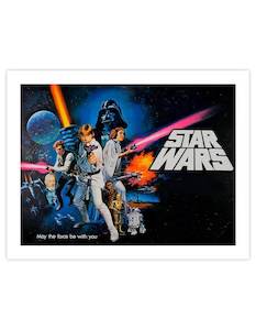 Teenage Boys Room Art Prints: Star Wars: A New Hope (Style C)