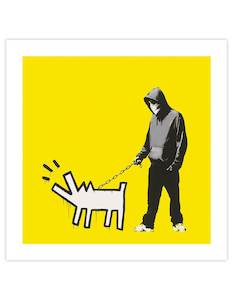 Teenage Boys Room Art Prints: Choose Your Weapon (Lemon)