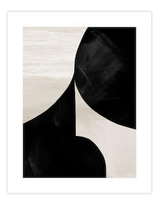 Black And White Art Prints: Night Set 1