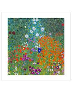 Floral Art Prints: Bauerngarten