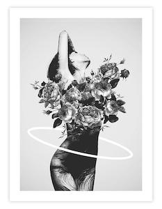 Floral Art Prints: Only You