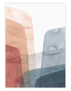 Abstract Art Prints: Desert