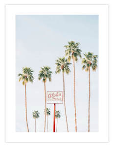 Unframed Art Prints: Aloha Hotel