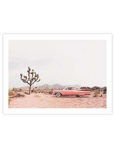 Unframed Art Prints: Desert Car