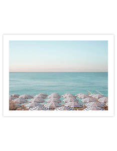 Wholesale Wall Art Nz: Riviera Beach Umbrellas