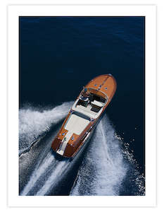 Unframed Art Prints: Boating In Italy