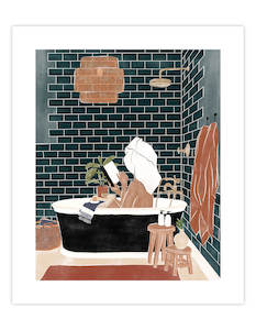 Unframed Art Prints: Bathroom Bliss