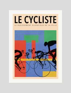 Unframed Art Prints: Le Cycliste