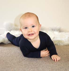 Tops: Merino Baby Top - Plain MBT-80