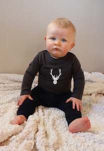 Merino Top -Stag Print - BBM4