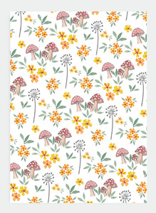 JM15 Woodlands & Wildflowers (Pack of 6)