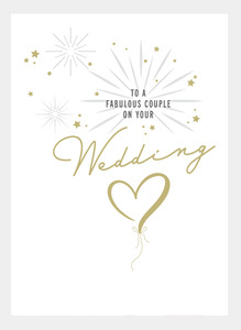 Quotes Wholsale: MM209 - To a Fabulous Couple on your Wedding (pack of 6)