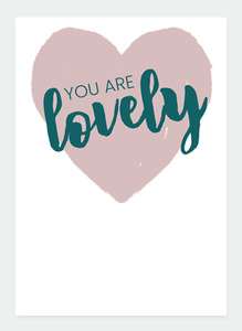 Quotes Wholsale: MM199 - You are lovely (pack of 6)