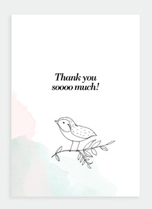 Thank You Wholesale: MM30 Thank you soooo much!  (Pack of 6)