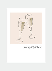 Wedding Romance Mini Wholesale: MC55 Congratulations  (Pack of 6)